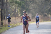 Smiling coming into the finish knowing I was going to earn my pro card